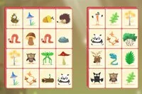 Ormanda geçen güzel bir mahjong oyunu!