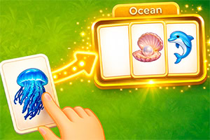 Combine solitaire strategy with word puzzles!