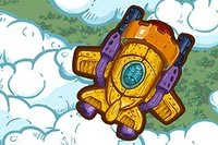 Aksiyon dolu steampunk temalı uçak oyunu