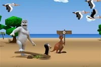 Pengueni olabildiğince uzağa ulaştır