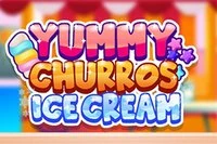Lezzetli Churros Dondurması hazırlayıp yiyebileceğiniz lezzetli bir